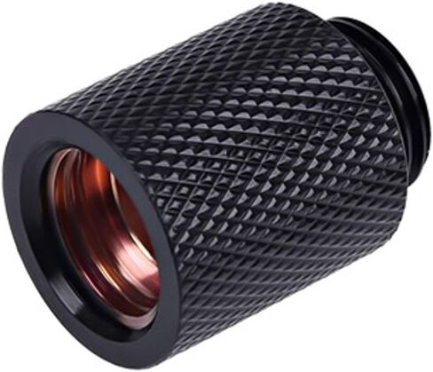 Alphacool HF G1/4 "ذكر إلى موسع من الإناث ، 20 مم ، أسود عميق ، 4 عبوات in Kuwait