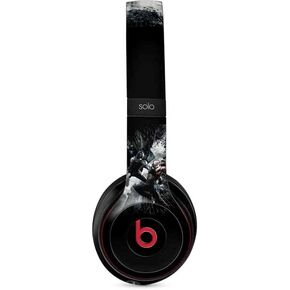 Skinit Decal Audio Skin Compatible with Beats Solo 2 Wireless - Officially Licensed Warner Bros Batman and Bane Fighting Design