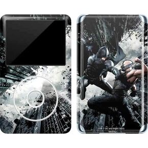 Skinit Decal MP3 Player Skin Compatible with iPod Classic (6th Gen) 80GB - Officially Licensed Warner Bros Batman and Bane Fighting Design