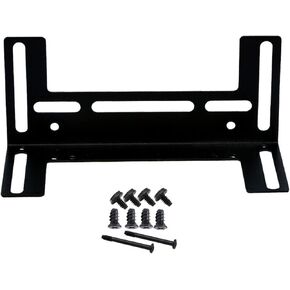 12cm Water Cooling Radiator Support Water Pump Drainage Tank Reservoir Mounting Bracket Stand PC Heatsink Fan Holder, 120x50x50mm, Black