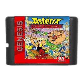 Asterix And The Great Rescue 16 bit MD Game Card For 16 bit Sega MegaDrive Genesis game console-EUR SHELL