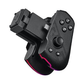 ASUS ROG Tessen Gaming Mobile Controller for Android (foldable, one size fits all, on-the-fly key mapping, RGB lighting, 500Hz polling rate) (Renewed)
