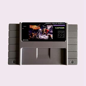 Royal Retro 16 Bit Knights of the Round NTSC Big Gray Game Card for USA الإصدار اللاعب