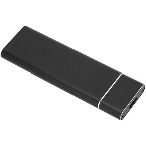 Keenso M.2 NVMe SSD Enclosure Fast Transfer USB3.1 Type C Case Plug and Play for Tech Enthusiasts (Silver)