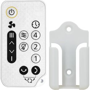 Replacement Remote Control for Woozoo Globe Fan Oscillating SC15T PCF-SC15T 1354207,with Wall Mounting Bracket