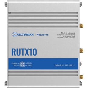 Teltonika RUTX10000200 - RUTX10 Router Professional Wireless Trouter ، 4 X Gigabit Ethernet Ports ، الإدارة عن بُعد (المودم فقط - Prime)