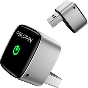 يحول محول CarPlay اللاسلكي لـ iPhone Carplay & Android Auto ، Wired إلى تصميم Wireless و Mini USB وتوصيله ولعبه ، بدون زمن الوصول ، واي فاي ، ومحول تشغيل السيارات Bluetooth للسيارات ، و iPhone 6+ ، Android 11+