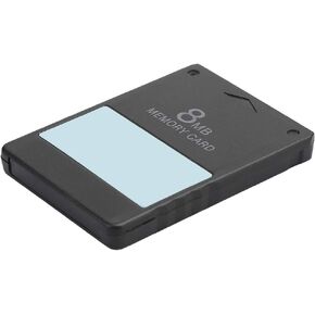 Septpenta Game Data Memory Card, High Specification Process Stable Performance, Rugged, MCBOOT Fmcb Memory Card, 8M/16M/32M/64M for PS2 Console(32M FMCB)