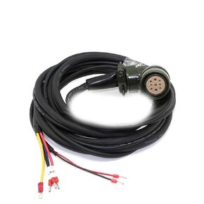 B2 Servo Motor Encoder Cable ASDBCAEN1003/B2EN1005 Power Cable ASDBCAPW1203for B2 Serial 1kw 1.5kw 2kw(Encoder Cable,3m)