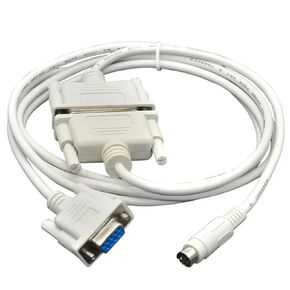 SC-09 for FX&A Series Programming Cable RS232 Convert RS422 Port Download Line SC09(White-Economic)