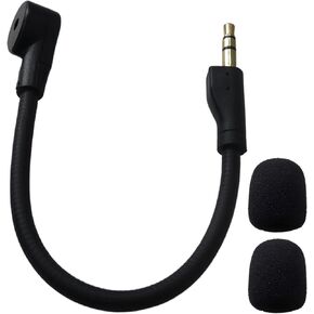 New Replacement Game Mic with 3.5mm AUX Gold-Plated Plug for Logitech G PRO X2/X1 Wireless Lightspeed 7.1 Gaming Headset and Logitech G PRO X Wired Gaming Headset Only