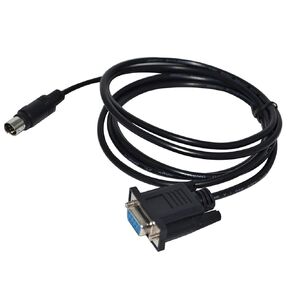 DB9 D-SUB 9PIN to MINI DIN 8P MD8 MD2-FX2N FX Series PLC MD2-FX-CAB0 Cable Connect to MD204L V4 V5 V6 MD306L OP320(5m)