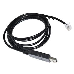 FT232RL CHIP USB to RJ11 RJ12 RS485 Converter Serial Communication Cable for Controller to PC(5m)