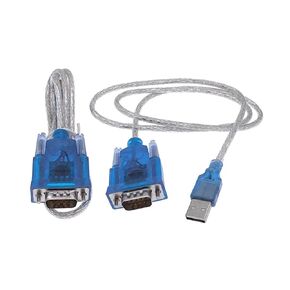 2Pcs CH340 USB to RS232 Serial Port 9 Pin DB9 Cable Serial COM Port Adapter Convertor Total Length 80cm