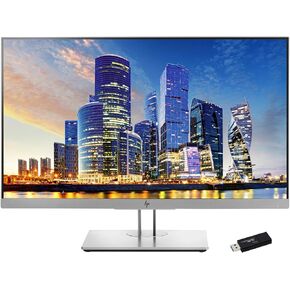 HP EliteDisplay E243 23.8 Inch LED LCD Monitor Bundle with 16GB USB DataTraveler