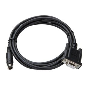 Applicable FBS-232P0-9F PLC Programming Cable FBS Series Download Cable RS232 Interface Black ：3m