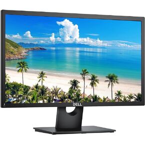 Dell E2417H Full HD (1920 x 1080) Monitor Anti Glare Screen, 16.7 Million Colors, Brightness 250 nits, Viewing Angle 160°/ 170° Display and VGA Ports. (Renewed)