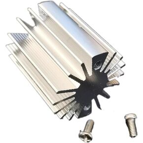 5 Pcs 28mm Aluminium Heatsink Round for 1W 3W 5W High Power Led