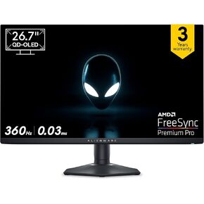 Alienware 32 PC Gaming Monitor – AW3225DM, QHD (2560x1440), 1500R Curved, 180Hz, VA, 1ms, AMD FreeSync, VESA AdaptiveSync, 95% DCI-P3, HDR400, DisplayPort, 2 HDMI, 3 USB, 3 Year Warranty