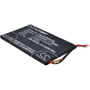 VI VINTRONS Battery for Barnes & Noble BNRV300, BNTV350, Nook Simple Touch,