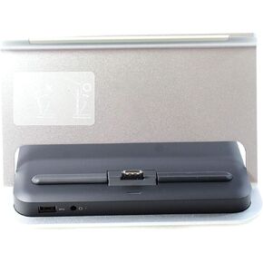 متوافق مع محطة الإرساء اللوحي P4G12 - استبدال في مكان Dell 11 Pro 7130/7139 / 7140 واستبدال Latitude 13 7350 - HR73C - K10A K10A001 (مع محول AC خارج)