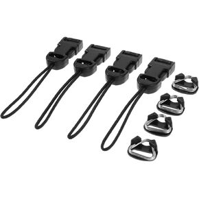 NUOBESTY 1Set Camera Strap Lug Adapter of Rings Thick Buckles for DSLR Mirrorless Cameras Lightweight Material Reduces Shoulder Strain Versatile Connection