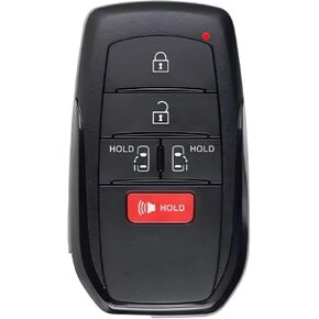 Smart Key for Toyota Tacoma Tundra 2022-2024, Alliskeys 4-Buttons Proximity Key Fob Replacement for Toyota Tacoma Tundra 2022-2024 HYQ14FBX 231451-3041 8990H-0C010