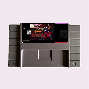 Royal Retro 16 Bit Castlevania Dracula X NTSC Big Gray Game Card For USA Version Game Player
