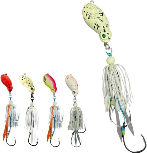 Snap Bait Frothy Okky Fishing Lures & Jigs for Freshwater and Saltwater Fish. Forged Carbon Hooks. Replicates The Swimming Action of a Small Octopus. Frothy Okky. in Kuwait