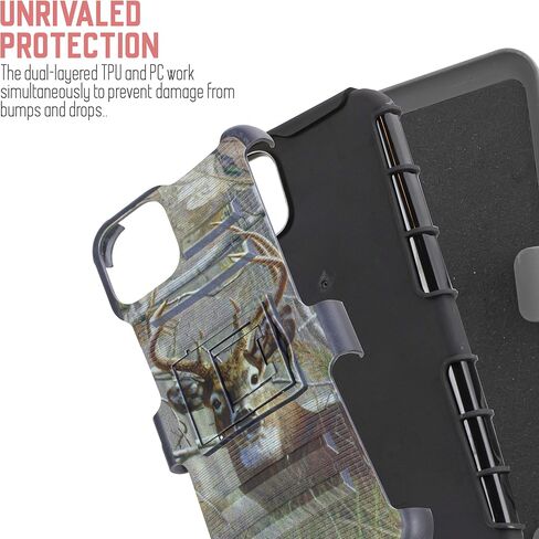 لـ Google Pixel 4 XL Belt Clip Case مع حافظة Hemper Glass Hybrid ، وغطاء واقٍ من الصدمات الشاقين في الجائزة الكاملة مع Kickstand و Cwivel Belt Clip لـ Pixel 4XL (CAMO) in Saudi Arabia