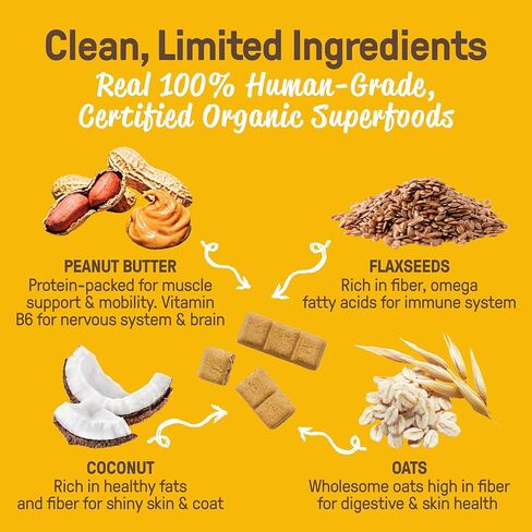 كوكي بال، حلوى الشيا واليقطين العضوية للكلاب، 10 أونصة in Kuwait