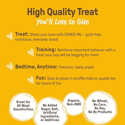 كوكي بال، حلوى الشيا واليقطين العضوية للكلاب، 10 أونصة in Kuwait