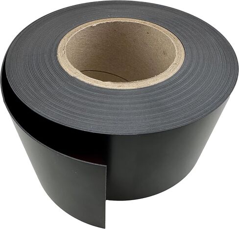 Master Magnetics ZGN40S4.0 Flexible Magnet Strip, Plain, No Laminate, 1/16" Thick, 1" Height, 100 Feet Scored Every 4", 1 Roll with 297-1" x 4" Pieces in Saudi Arabia