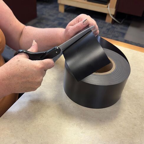 Master Magnetics ZGN40S4.0 Flexible Magnet Strip, Plain, No Laminate, 1/16" Thick, 1" Height, 100 Feet Scored Every 4", 1 Roll with 297-1" x 4" Pieces in Saudi Arabia