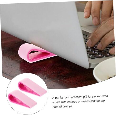 Homoyoyo 2Pcs Adjustable Laptop Heightening Stand Cooling Support in Kuwait