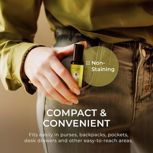 رول أون بالزيت العطري ريست آند ريلاكس من جيا لابز - رائحة الزهور المنعشة (0.34 أونصة سائلة) in Kuwait