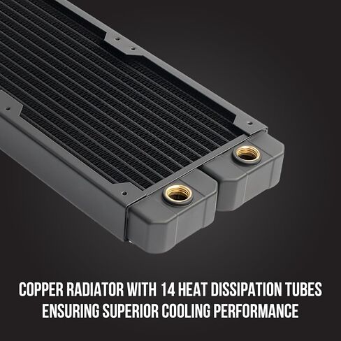 Osprey 240mm AIO CPU Cooler, 240mm Copper Radiator, Leakproof Technology, High Flow Digital Display Pump, RGB Liquid Cooling System for AMD Ryzen/Intel LGA 1700*/1200/115X, Black in Saudi Arabia