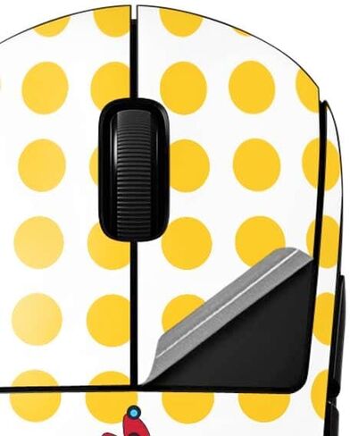 Skinit Decal Other Skin Compatible with G Pro Wireless Gaming Mouse - Officially Licensed Disney Minnie Mouse Red Color Pop Face Pattern Design in Kuwait