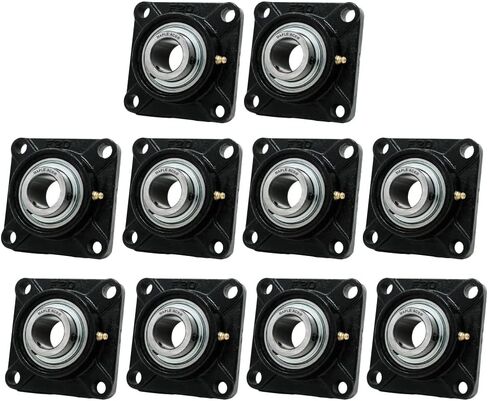 مابل ايس UCF207-20 R3 حامل شفة ثلاثي الشفاه 1-1/4 بوصة تتحمل 4 مسامير صلبة (2 قطعة) in Saudi Arabia