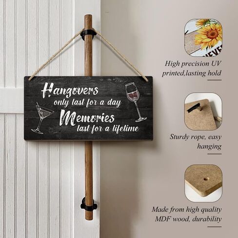 Freshly Brewed Coffee Bar Sign 6x12 Inch in Kuwait
