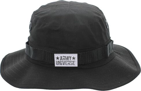 Tactical Boonie Hat Military Bucket Cap Camo Digital or Solid Wide Brim Sun Fishing Bush Booney Hunting Headwear in Kuwait