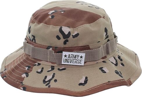 Tactical Boonie Hat Military Bucket Cap Camo Digital or Solid Wide Brim Sun Fishing Bush Booney Hunting Headwear in Kuwait