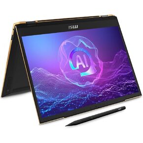MSI Summit 13 AI+ Evo (2024) 13.3" FHD+ Professional Laptop: Intel Core Ultra 7-258V, ARC Graphics, 32GB LPDDR5X, 1TB NVMe SSD, Thunderbolt 4, Win 11 Pro: Ink Black A2VMTG-012US