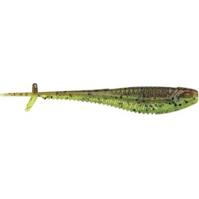 Crush City Mooch Minnow 3.5 Green Pumpkin Chartreuse Pepper