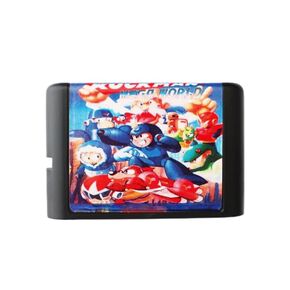 Rockkmann Megga Worldd 16 bit MD Game Card For 16 bit Sega MegaDrive Genesis game console
