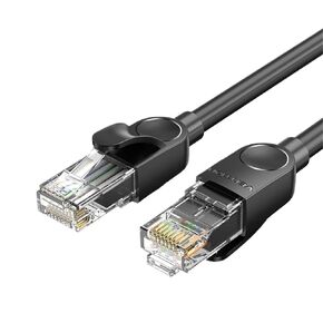 Cat6 Ethernet Cable 1000Mbps UTP RJ45 Network Patch Cord for PC Router Modem PS4/5 Gaming RJ 45 Internet LAN Cable(CAT5E Round 1PACK_8M)