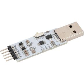 Qiilu USB to TTL Serial Module Converter 50bps - 2Mbps Adapter with Voltage, Compatible with, UART Downloader
