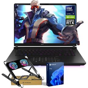 ASUS ROG Strix Scar Intel Ultra 9 275HX NVIDIA GeForce RTX 5090 Pro Gaming Laptop, 16" ROG Nebula HDR 2.5K 240Hz/3ms, 64GB DDR5 RAM, 2TB SSD, Wi-Fi 7, Window 11 Pro, Bundle with PCO Laptop Cooler