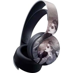 Skinit Decal Gaming Skin Compatible with Pulse 3D Wireless Headset for PS5 - Officially Licensed Alchemy Carta Poes Raven Design