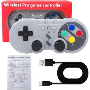 for Nintendo Switch Controller with Dual Vibration, Gyroscope, and Turbo Function